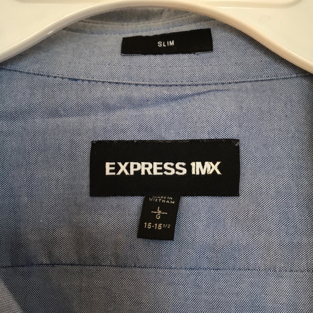 Express Button Down Top - Picture 2 of 4